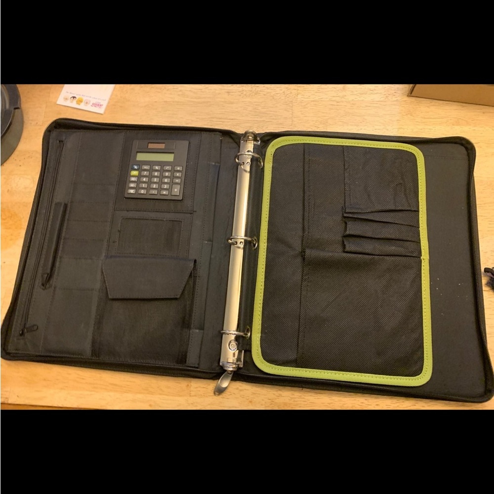 Trapper Keeper with Built in Calculator